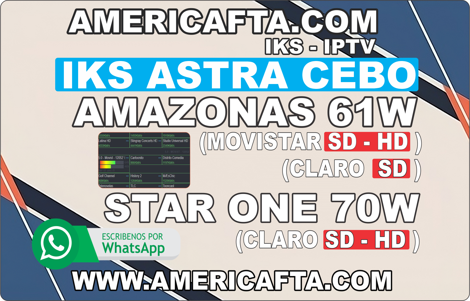 AMERICAFTA.COM VENTAS PARA CENTRO Y SUDAMERICA